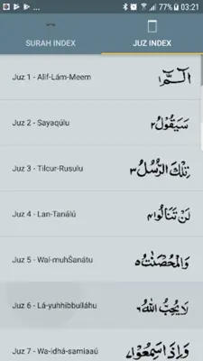 13 Line Quran android App screenshot 2