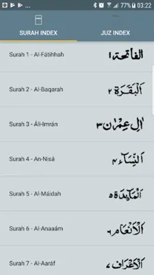 13 Line Quran android App screenshot 3